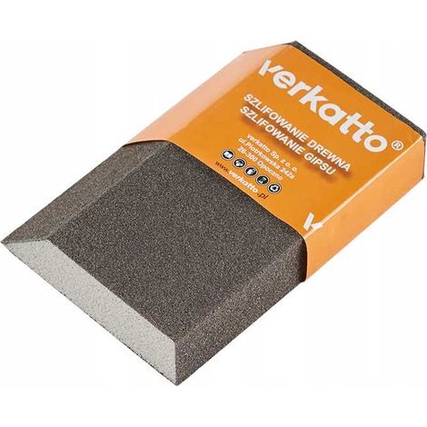 Trapezförmiger Schleifklotz, Dicke 60, 63/88 x 125 x 25 mm (1/3)