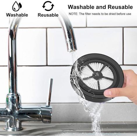 HEPA-Filter für Proscenic P10/P10 Pro/P11/P11 Smart und Ultenic U11 Staubsauger – 99,98 % Filtration – Waschbar und wiederverwendbar (1/4)
