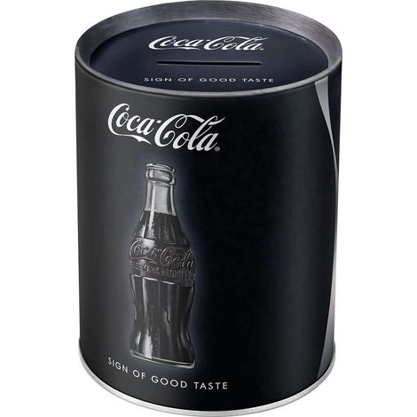 Nostalgic-Art retrò Coca-Cola – Good Taste – Idea Regalo per Amanti della Coke, Salvadanaio in Metallo, Scatola dei Soldi lamiera, 1 l (1/4)