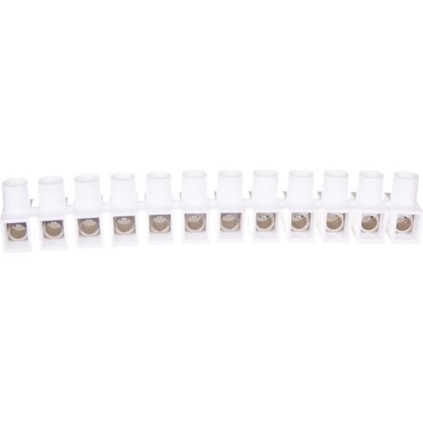 Morsettiera 4mm2 a 12 piste bianca LTA 12-4.0Bb 22316216