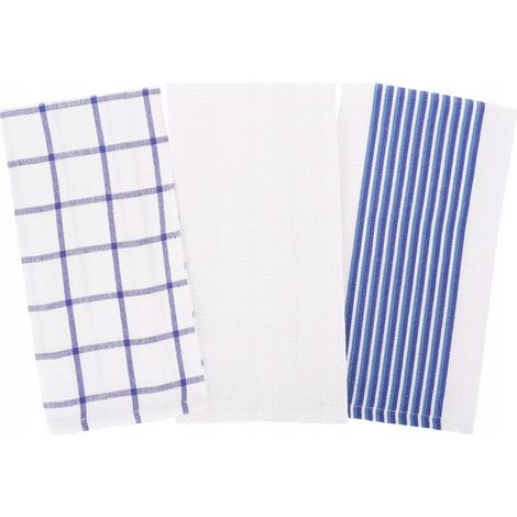 Küchenhandtücher aus 100 % Baumwolle, 40 x 60 cm, MORAJ, 3er-Pack (1/2)
