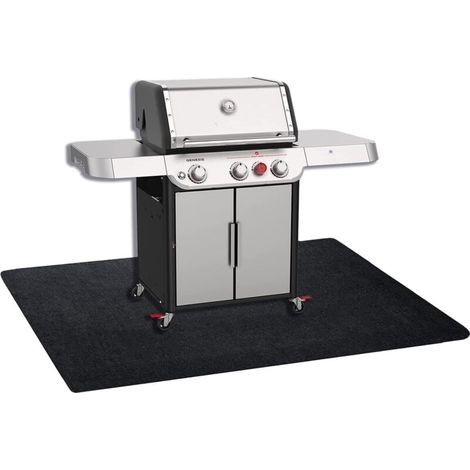 Tapis de gril, tapis de protection absorbant l'huile de haute qualité pour terrasse et patio, tapis de gril de terrasse (1/5)