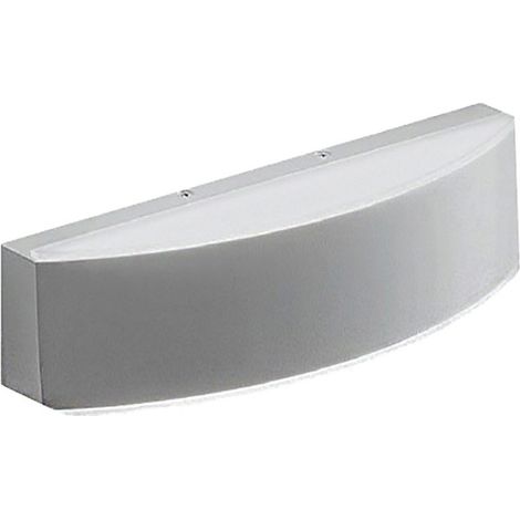Lampada a parete GAP500N 16W 1710lm 4000K IP20 in alluminio bianco satinato - Gealuce - Applique LED biemissione moderno (1/5)