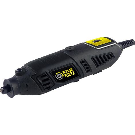 FARTOOLS DCP 170 Mini meuleuse - 170 W - variateur de vitesse - changement rapide d'outil - vitesse de rotation 8000-35000 tr/mi (1/2)