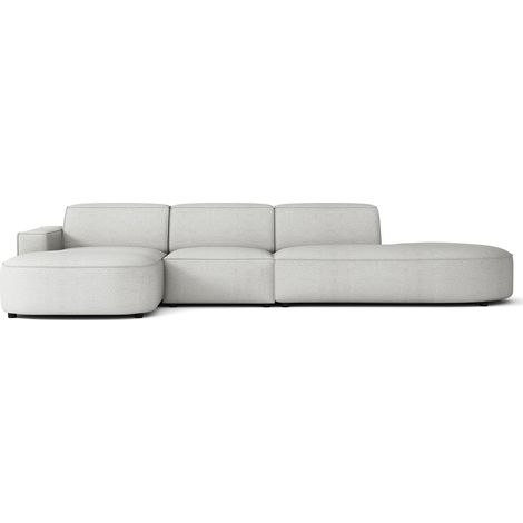 Selsey Sallmo - Ecksofa L-Form, 3-Sitzer, links, Chenille Hellgrau, 358 cm (1/5)