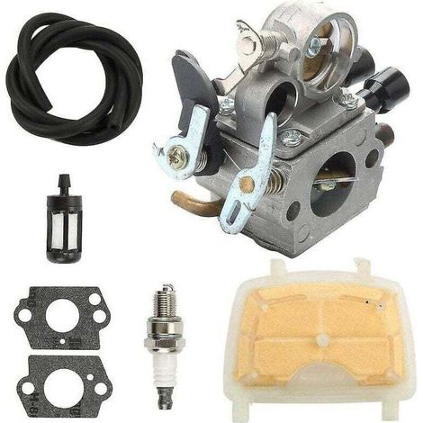 Enowelir Kit de Réglage du Carburateur pour Tronçonneuse Stihl MS171 MS181 MS211 Zama Carb TRIMEC (1/5)
