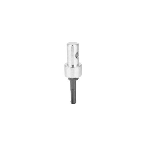 Gartenschnecken-Elektrobohrer-Adapter, 2-Brunnen-Erdbohrer-Anschluss für SDS Plus Akku-Bohrschrauber, Stangenbohrmaschine - Crezuo