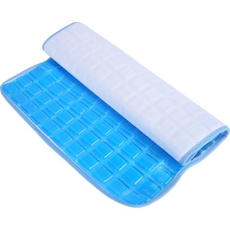 Coussin Gel Rafraîchissant Matelas Été Oreiller Souple Flexible Pliable Recyclable Usage Domicile Salon Beauté (1/5)