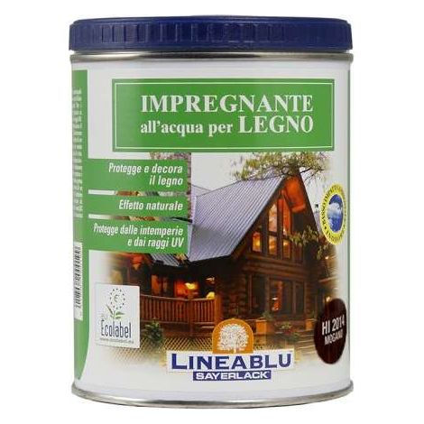Blu Sayerlack Impregnante per Esterni - Mogano - 2,5 l (1/2)