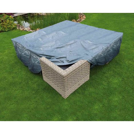 Nature Copertura per mobili da giardino per tavolo e sedie 325x205x70 cm (1/4)