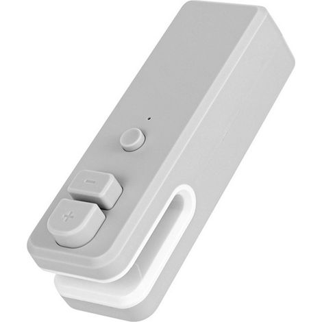 Mini machine à sceller les sacs en plastique USB rechargeable, appareil intégré pour snacks et aliments, fournitures domestiques gris