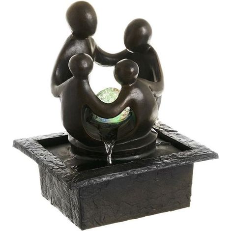 Fontaine dintérieur lumineuse Famille (1/3)