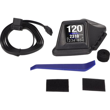 Affichage tête haute multifonctionnel intégré au véhicule, GPS OBD double mode, avec 4 fonctions d'alarme du véhicule (1/5)