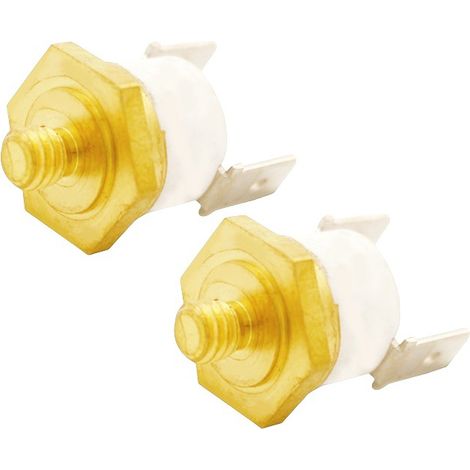 Click-in thermostat, normally closed thermostat, temperature control switch, copper head thermostat