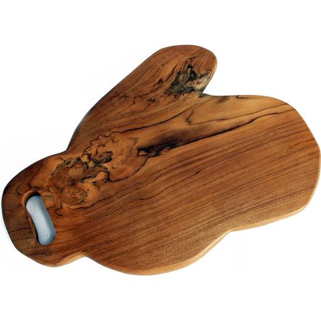 Planche à Découper en Teck - 40 cm- Vendu par 1 (1/4)