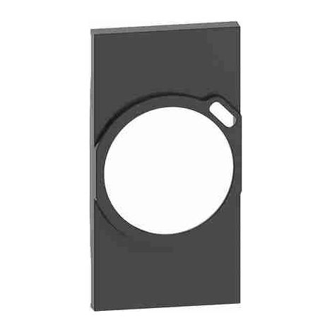 BTIKG63 Cover per combo presa german+USB - 2 moduli, Nera