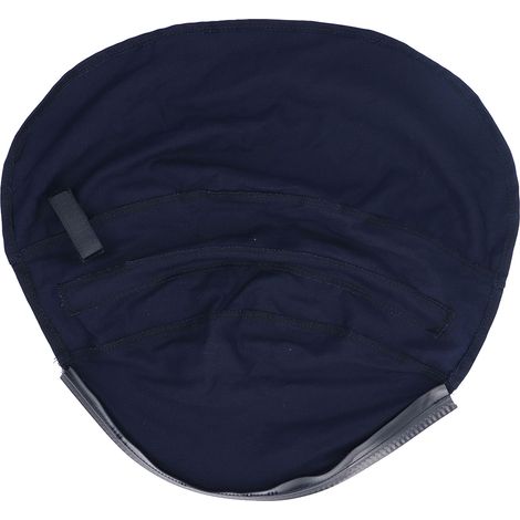 Ortviai Couvre-Casque de Soudage Arrière en Cuir et Tissu Ignifugé pour Protection Renforcée de la Nuque (1/5)