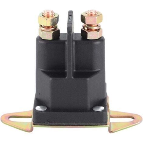 Solénoïde, solénoïde de démarreur universel 3 pôles 12V pour MTD 109946 146154 1753539 AM138497 outil de tondeuse à gaz(33-331,1/4-20) (1/4)