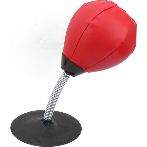 Sac de frappe à ventouse pour bureau, jouet de décompression pour l'entraînement et la remise en forme, cadeau anti-stress (1/5)