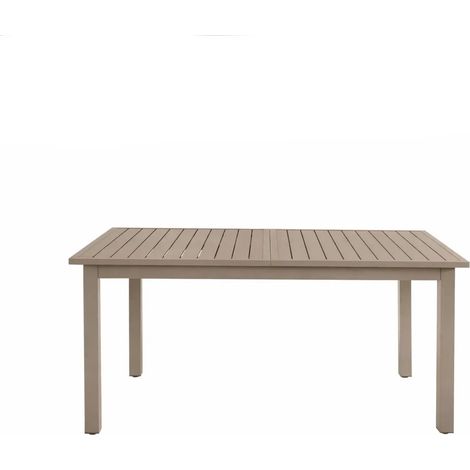 Tavolo estensibile Dedalo tortora cm 180-270x95x75h