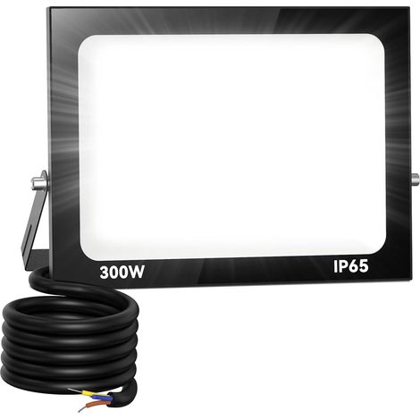 Projecteur LED Extérieur 300W 30000 lúmenes 6500K lumière Blanche Froide Spot LED Eclairage IP65 Étanche Projecteur Extérieur Eclairage de Sécurité Floodlight pour resistente (1/5)