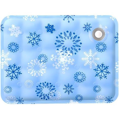 Cojín refrescante refrescante duradera hecha material no tóxico, cama refrescante portátil durante calurosos veranos, tamaño 1,50 x 60 cm (1/5)