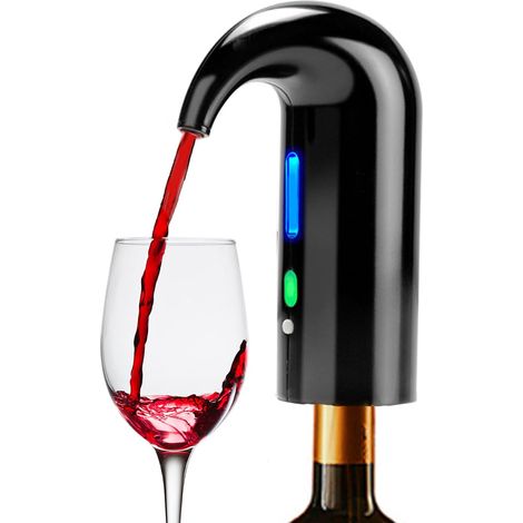 Aérateur de vin électrique, décanteur de vin portable à une touche et pompe de distribution de vin pour vin rouge et blanc Distributeur automatique (1/5)