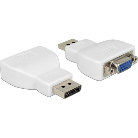 Adattatore da displayport/m a vga/h delock