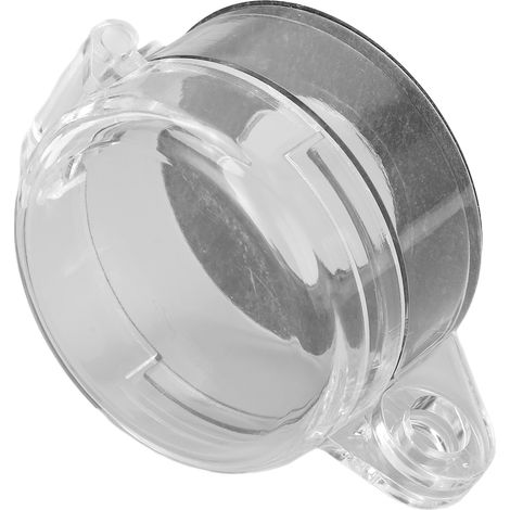 Lot de 10 couvercles pour boutons d'arrêt d'urgence : protection efficace, installation facile, sans démontage, pour applications industrielles. (1/5)