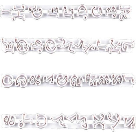 Emporte-pièces Alphabet et Chiffres Écologiques pour Biscuits (1/4)