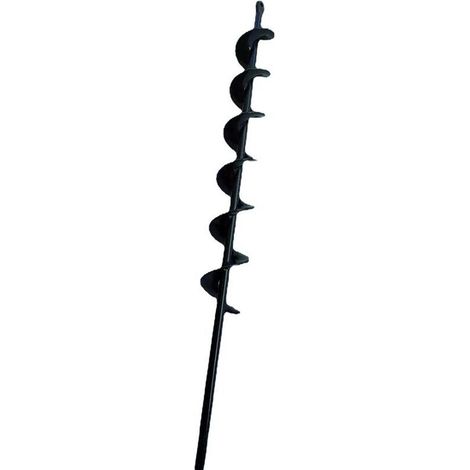 La forêt noire hélicoïdale à tarière pour bêcheur de terre de plantation de jardin 50mm×450mm. (1/5)