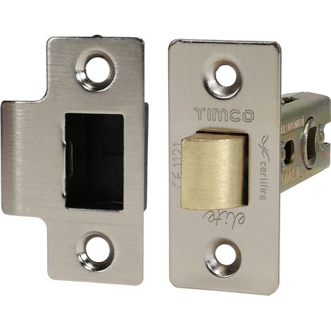 TIMCO Tubular Latch Satin Nickel - 67mm
