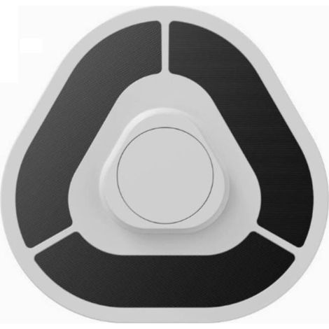 Un module de lavage, accessoire pour aspirateur robot, version légère pour la collecte de poussière.