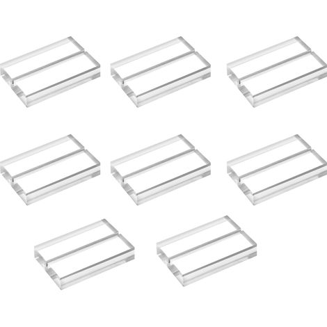 aus Acryl 10 Stück Basis für Ausstellungsschilder