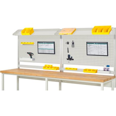 Rau Système de montage Kit complet 02, largeur produit 3000 mm, RAL7035/RAL7035 (1/2)