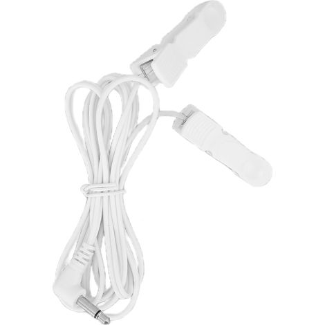 Pince auriculaire pour appareil TENS, câble d'électrode de 3,5 mm, pince auriculaire pour appareil de physiothérapie TENS (1/5)