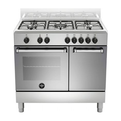 Bertazzoni La Germania Americana AMN9P5EXVC cucina A Elettrico Gas Acciaio inox