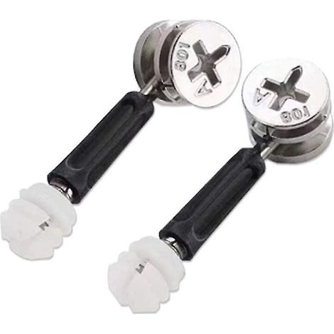 Kit de fixation pour meubles 3 en 1, connecteur à came avec broche, connecteur de quincaillerie 3 en 1, connecteur latéral pour meubles (1/5)