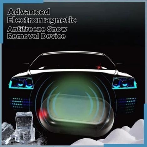Raclette À Neige - Dispositif De Déneigement Électromagnétique - Pour Voiture - 2 Pièces (1/4)