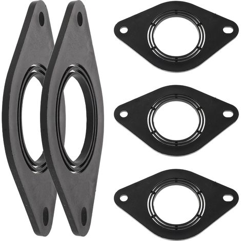 Lot de 5 entretoises pour Haut-parleurs Audio de Voiture, Support de Tweeter pour l'installation de Haut-parleurs, Anneau de Montage Audio en Plastique pour Automobile, 11 x 7 x 0,3 cm (1/5)