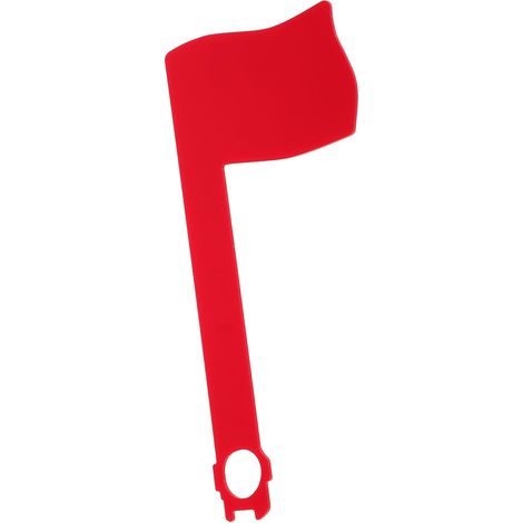 Briefkastenfahne mit Drehbarer Roter Flagge und Kleinem