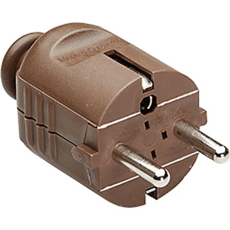 Bachmann 910.470 toma de corriente eléctrica marrón resistente 250V 16A