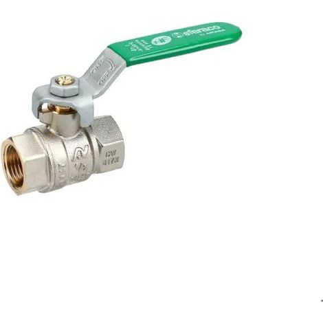 Sfera Valvola NF 20/27 Manico verde durevole