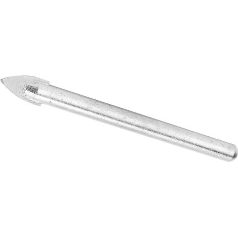 Mèche triangulaire céramique 8mm pour perçage marbre, verre et murs, accessoire outillage professionnel