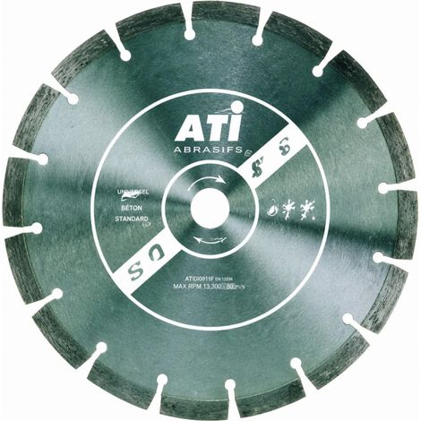 Disco diamantato 7mm, universale, calcestruzzo standard DSUST diametro 115mm