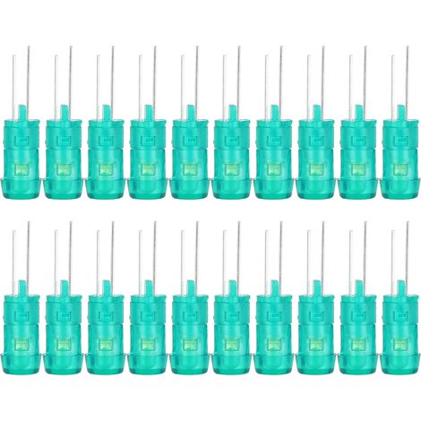 Diodos LED - 20 unidades de diodos emisores de luz de 3 mm para proyectos de bricolaje y electrónica. (1/5)