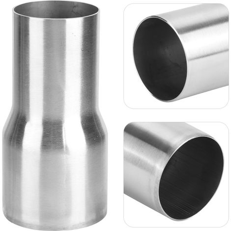 Universeller Edelstahl-Auspuffrohrverbinder, Reduzierstück, modifiziertes Teil 51 mm / 63 mm (1/5)