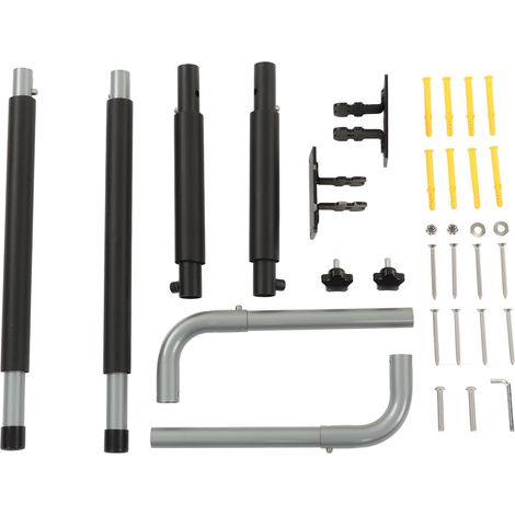 Support mural robuste pour kayak, crochet de garage extensible, rangement mural pour planche de surf et vélo, charge lourde (1/5)