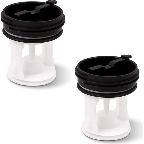 2PCS Filtre à peluches de rechange pour Machine à Laver Multimarques, Remplacement pour Filtre à Peluches Haute Efficacité, Protection Optimale de la Pompe (1/5)