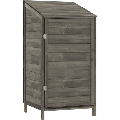 Maison Exclusive - Capanno da Giardino Antracite 55x52x112 cm Legno Massello Abete